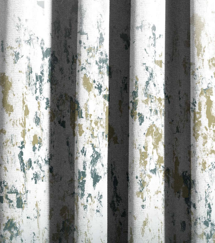 Designer curtains - Textured Metallic Ombre Curtains