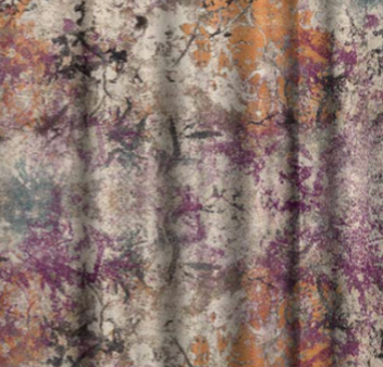 Designer Curtain - Abstract Art Inspired Blackout Curtain