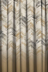 Designer curtains - Chevron Pattern Gradient Curtains