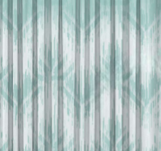 Designer curtains - "Aqua Gradient Sheer Curtain &