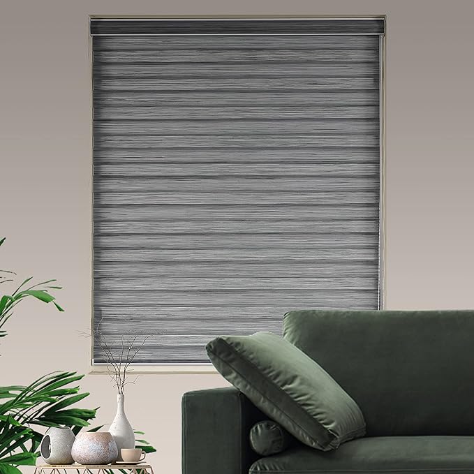 Dual Layer Zebra Blind Roller Shades - Main Image
