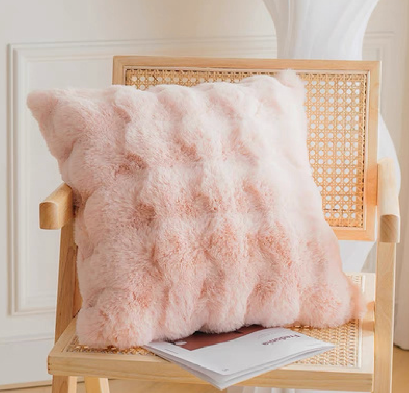 Faux Fur Luxe Cushion Collection – Ultra-Soft and Cozy Accent Pillows