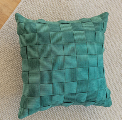 Woven Textured Cushions - Soft Textured Elegance