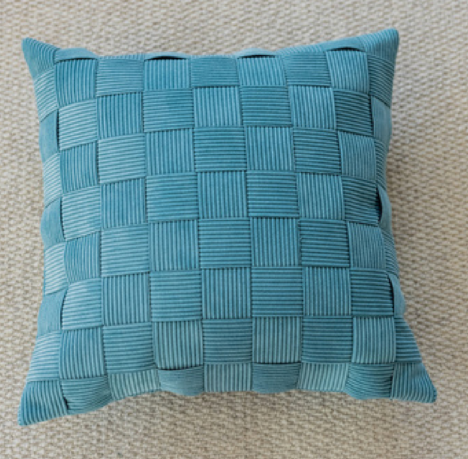 Woven Textured Cushions - Soft Textured Elegance