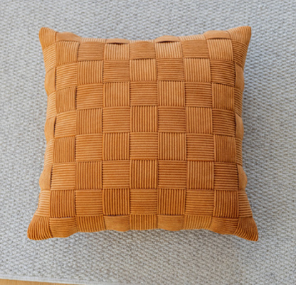 Woven Textured Cushions - Soft Textured Elegance