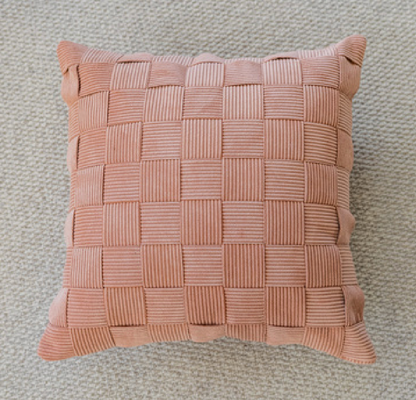 Woven Textured Cushions - Soft Textured Elegance