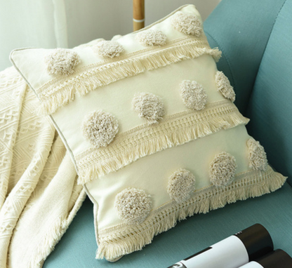 Modern Geometric Chenille Cushions