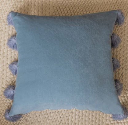 Tassel Delight Velvet Cushion Collection