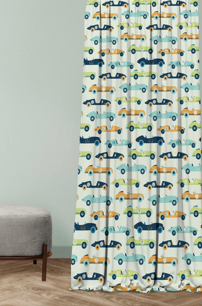 Designer Curtain -Speed Racer Kids Curtain