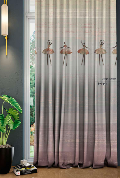 Designer Curtain - Elegant Patterned Blackout Curtains