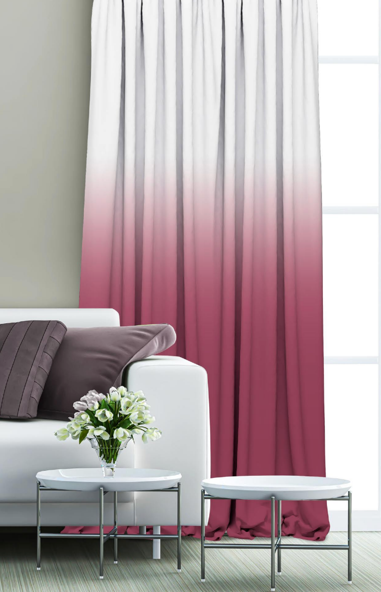 Designer curtains - Gradient Ombre Sheer Curtains