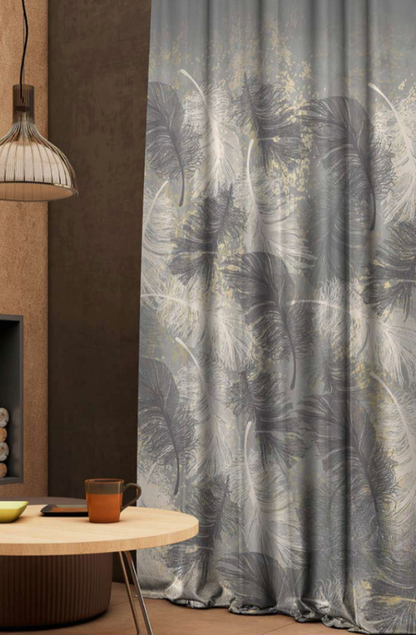 Designer curtains - Feather Inspired Elegant Blackout Curtains (Copy)