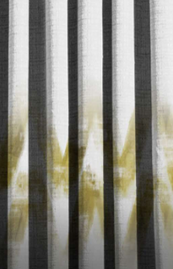 Designer curtains - Gradient Curtain with Subtle Yellow Accents