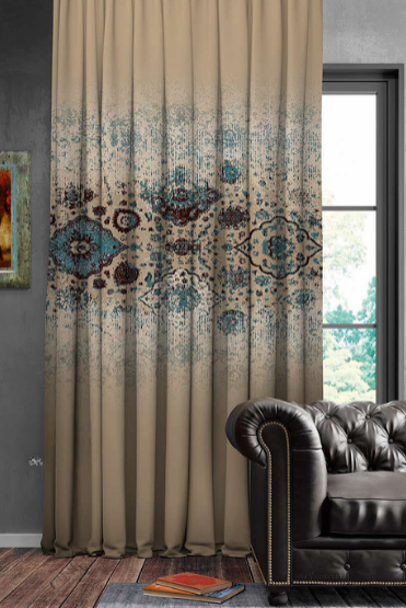 Designer curtains - Inspired Medallion Pattern Curtains