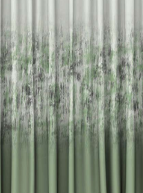 Designer curtains - &quot;Olive Green Ombre Abstract Curtains&quot;