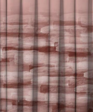 Designer curtains -  &quot;Blush Pink Watercolor Striped Curtains&quot;