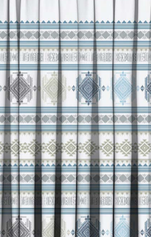 Designer curtains - Elegant Geometric Patterned Curtain