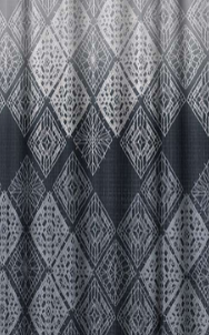 Designer curtains -  Geometric Elegance Sheer Curtains