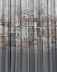 Designer curtains -  Rustic Urban Fade Curtains