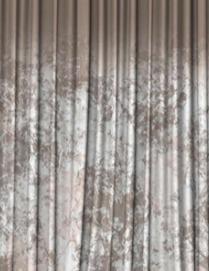 Designer curtains - Elegant Marble Effect Taupe Curtains