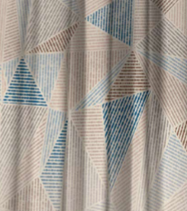 Designer curtains - Modern Geometric Accent Curtains