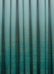 Designer curtains - Teal and Gold Ombre Curtains with Subtle Grid Pattern