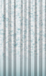 Designer curtains - Tranquil Blue Gradient Sheer Curtains