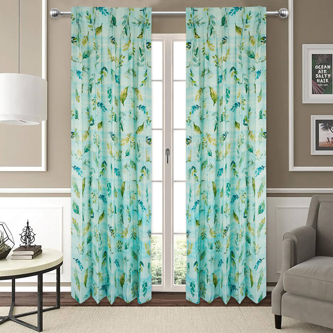 Tropical Paradise Cotton Drapes