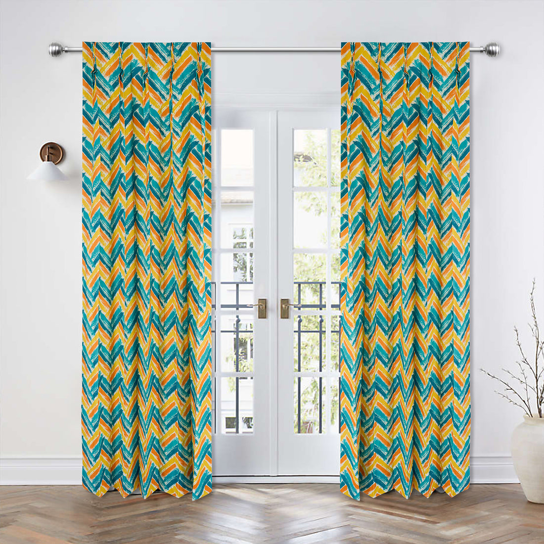 Seaside Serenity Coastal Cotton Drapes