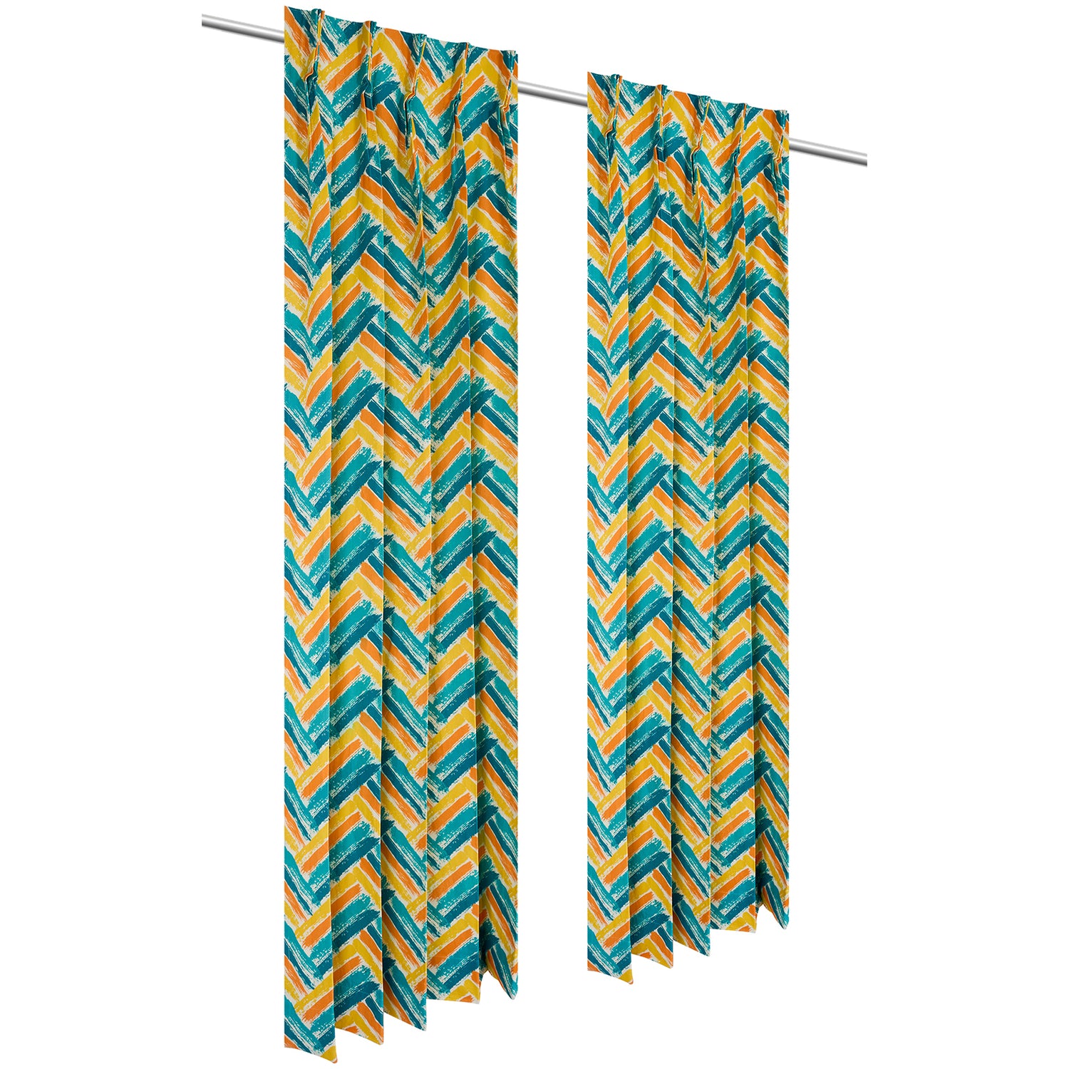 Seaside Serenity Coastal Cotton Drapes