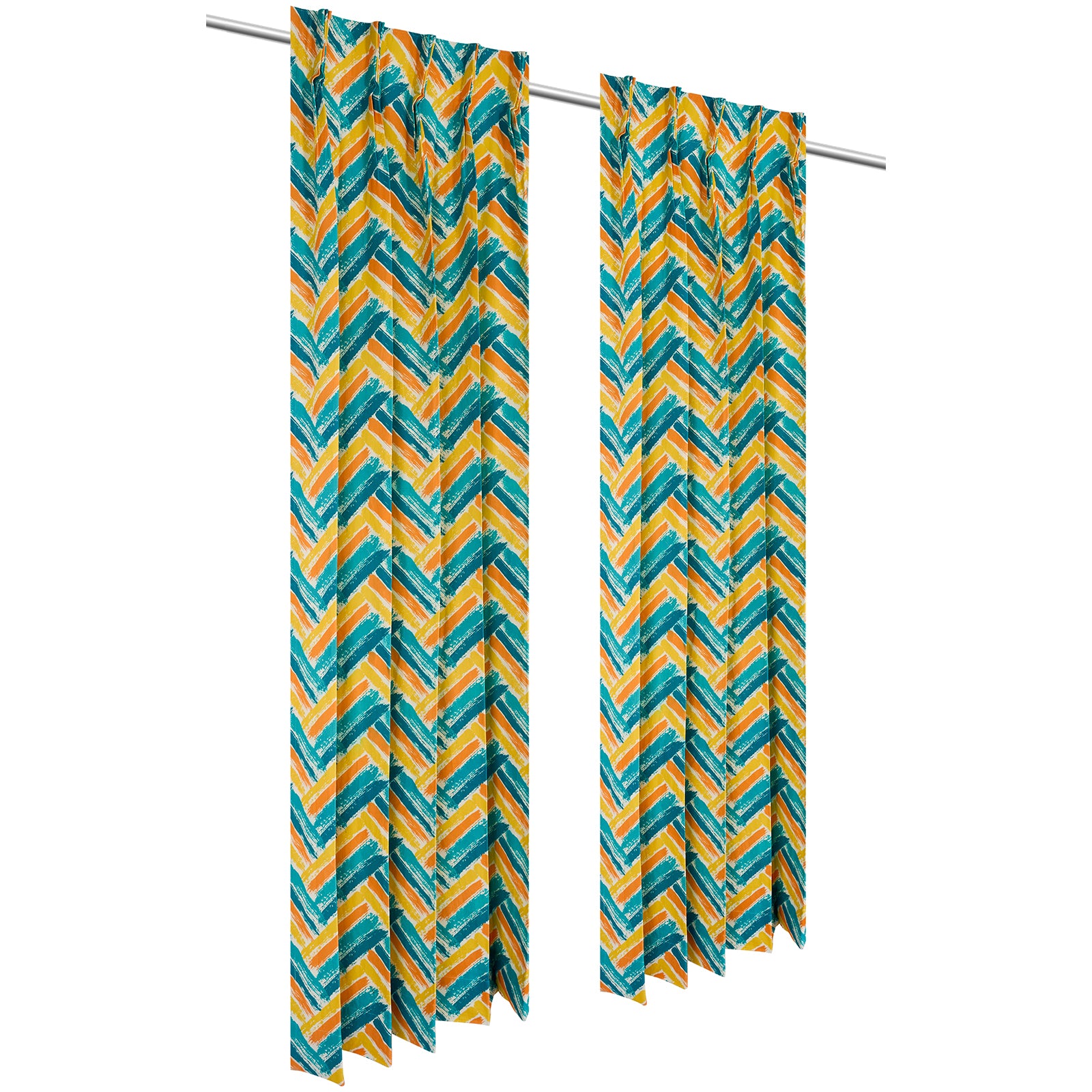 Seaside Serenity Coastal Cotton Drapes