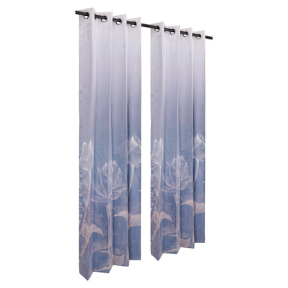 Designer Curtain - Oceanic Breeze (A cool, tranquil blue)