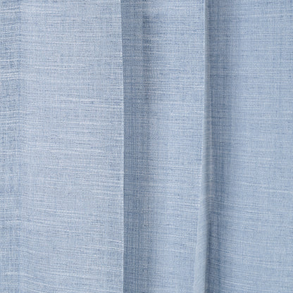 Best Seller - Cotton Blended Sheer - Light Blue with Embroidery