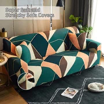 Modern Mosaic designer Sofa Cover (3+1+1 seater)