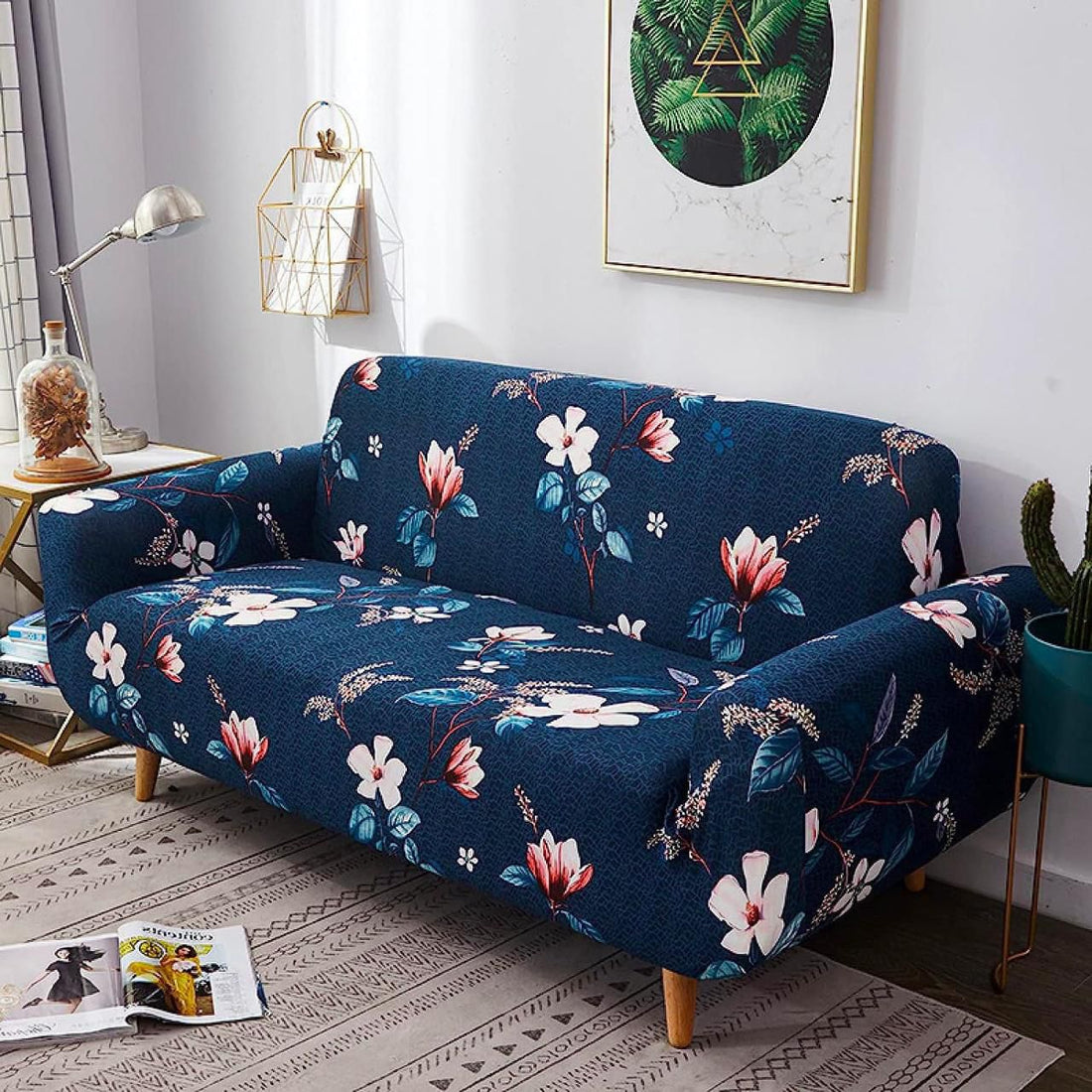 Floral Dream Sofa Cover (3+1+1 seater)